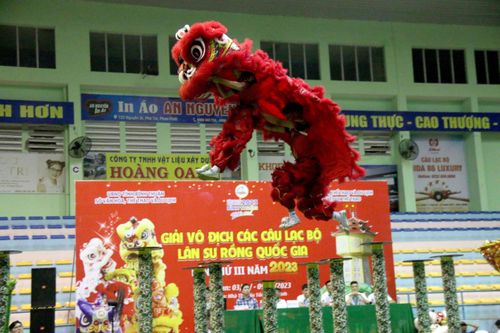Kết thúc Giải Vô địch các câu lạc bộ Lân Sư Rồng quốc gia lần thứ 3