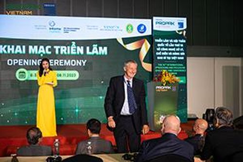 Khai mạc triển lãm quốc tế về công nghệ xử lý, đóng gói bao bì