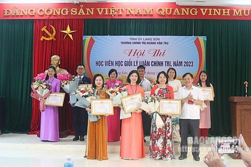 15 thí sinh tham gia hội thi học viên học giỏi lý luận chính trị năm 2023