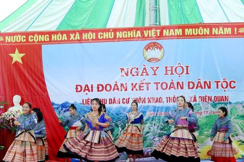 Bảo Yên tổ chức Ngày hội đại đoàn kết điểm cấp huyện