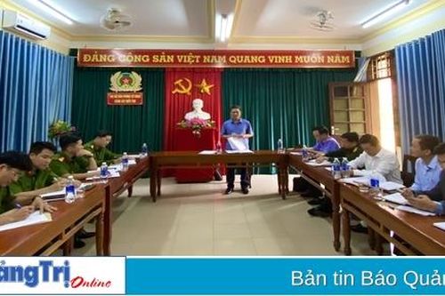 Ban Pháp chế HĐND tỉnh làm việc Văn phòng Cơ quan Cảnh sát điều tra Công an tỉnh
