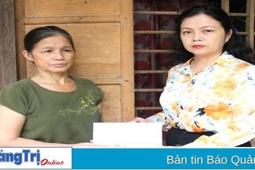 Chương trình 'Vòng tay nhân ái Báo Quảng Trị': Hỗ trợ 6 triệu đồng cho 3 hoàn cảnh khó khăn