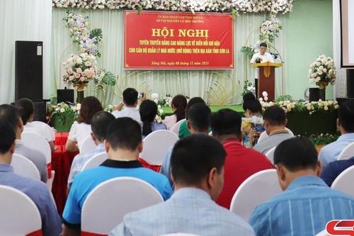 Tuyên truyền nâng cao năng lực về biến đổi khí hậu