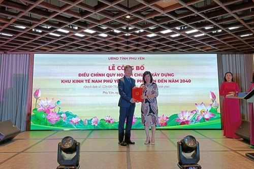 Công bố điều chỉnh Quy hoạch chung xây dựng Khu kinh tế Nam Phú Yên