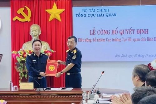 Điều động, bổ nhiệm 3 cục trưởng hải quan địa phương