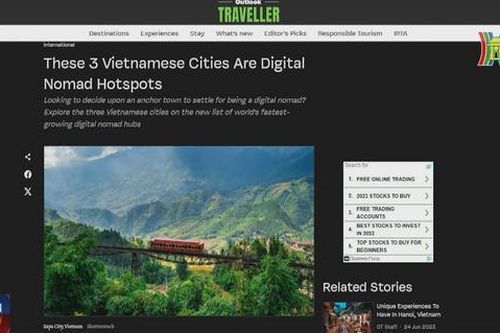 Ba thành phố Việt lọt danh sách 'Du mục kỹ thuật số'