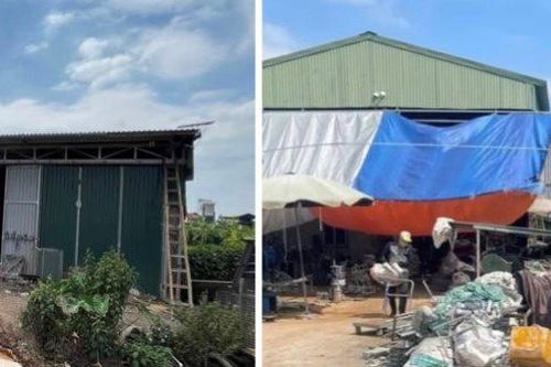 Hà Nội: Khởi tố 2 đối tượng xây dựng nhà xưởng trên đất nông nghiệp