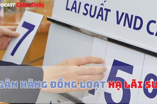 Ngân hàng đồng loạt hạ lãi suất