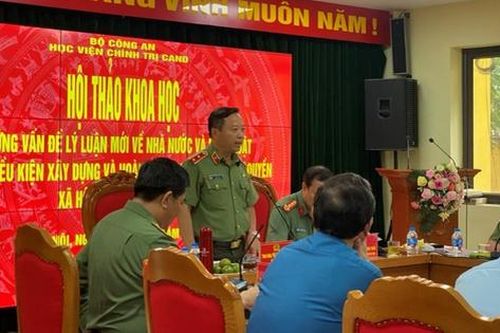 Học viện Chính trị CAND hưởng ứng Ngày Pháp luật Việt Nam năm 2023