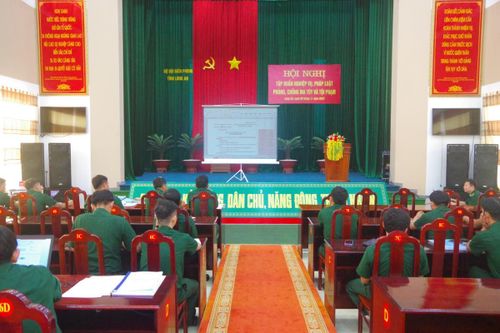 BĐBP Long An tổ chức tập huấn nghiệp vụ, pháp luật, phòng chống ma túy và tội phạm