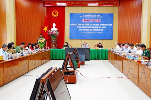 An Giang: Triển khai các hoạt động chào mừng kỷ niệm 65 năm ngày Truyền thống BĐBP, 35 năm Ngày Biên phòng toàn dân