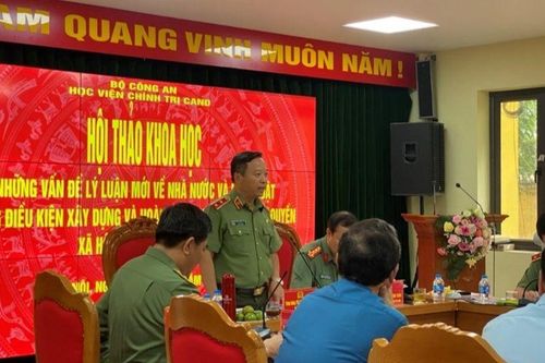 Học viện Chính trị Công an nhân dân hưởng ứng Ngày Pháp luật Việt Nam năm 2023