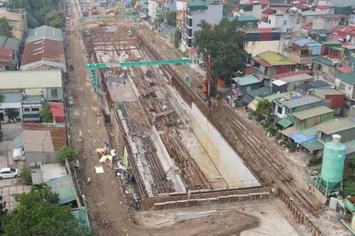 Dự án xây dựng hầm chui gần 778 tỷ ở Hà Nội ra sao sau 1 năm thi công?