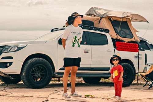 Bố mẹ Cần Thơ đưa con 1,5 tuổi đi xuyên Việt, vi vu 45 ngày trên nhà di động