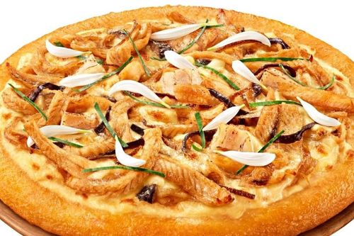 Nhà hàng gây bất ngờ với món pizza thịt rắn