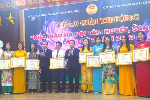 135 nhà giáo Hà Nội được vinh danh tâm huyết, sáng tạo
