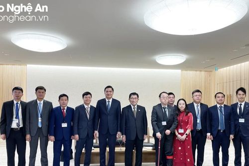 Phó Bí thư Tỉnh ủy Hoàng Nghĩa Hiếu và đoàn công tác tỉnh Nghệ An thăm, làm việc tại tỉnh Gifu, Nhật Bản