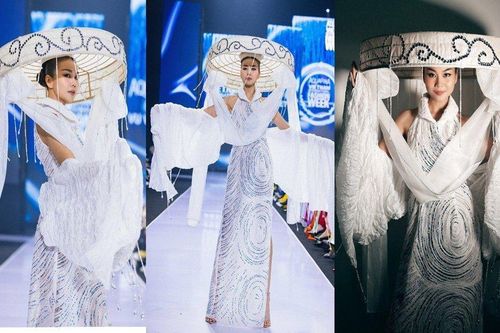 Thanh Hằng mở màn Tuần lễ thời trang Thu Đông 2023 cùng 'Sóng tơ'