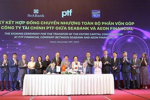 SeABank và AEON Financial ký hợp đồng chuyển nhượng PTF