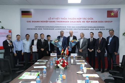 Giza hợp tác với doanh nghiệp bang Thuringen, Đức thúc đẩy đầu tư và phát triển công nghiệp