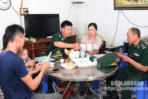 Bộ đội Biên phòng tỉnh tuyên truyền pháp luật sâu rộng