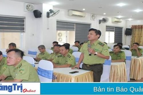 Tập huấn nâng cao năng lực cho lực lượng kiểm lâm tỉnh