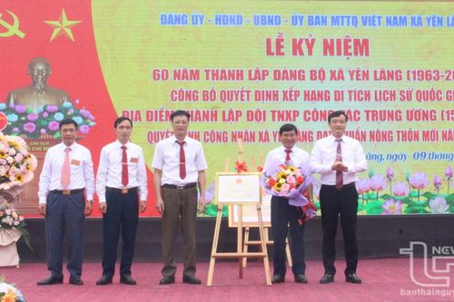 Đảng bộ xã Yên Lãng: Kỷ niệm 60 năm thành lập