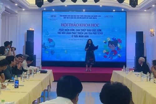 Cần cơ chế thúc đẩy giáo dục hòa nhập cho trẻ tự kỷ ở bậc mầm non