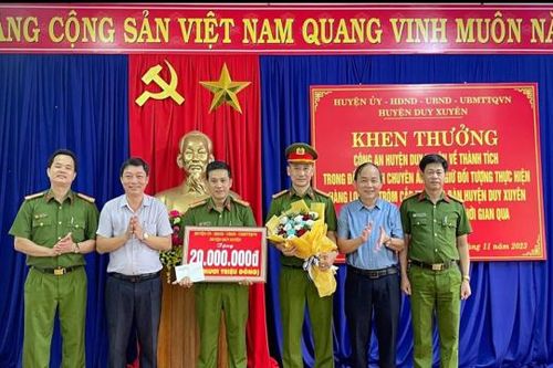 'Siêu trộm' gây ra hàng loạt vụ tại Quảng Nam sa lưới