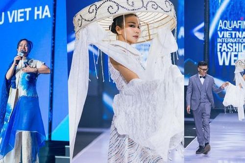 Hồng Nhung, Thanh Hằng tỏa sáng với áo dài Vũ Việt Hà