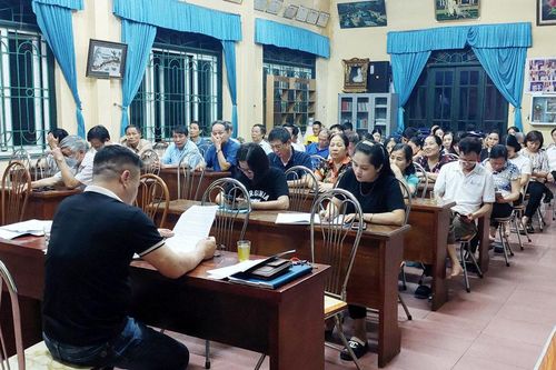 Đan Phượng: Đảm bảo cán bộ huyện dự sinh hoạt 100% chi bộ nông thôn