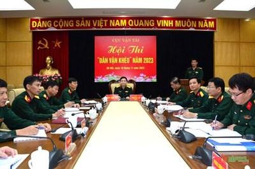 Cục Vận tải, Tổng cục Hậu cần thi 'Dân vận khéo' năm 2023