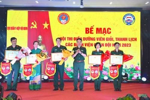 Bế mạc hội thi điều dưỡng viên giỏi các bệnh viện Quân đội năm 2023