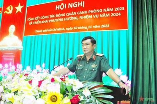 Bộ tư lệnh TP Hồ Chí Minh tổng kết công tác đóng quân canh phòng năm 2023