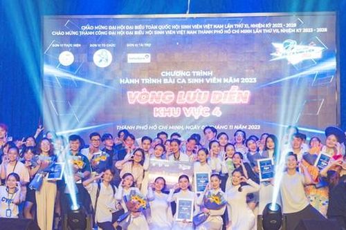 Hành trình Bài ca sinh viên 'Sống một đời có lãi' đến vòng Lưu diễn tại TP. HCM