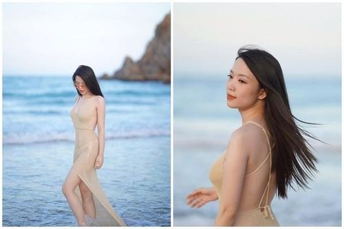 'Hoa khôi trẻ' đài VTV khoe khoảnh khắc diện váy mỏng manh