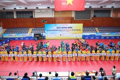 Khai mạc Giải bóng bàn tranh Cúp Báo Hànôịmới