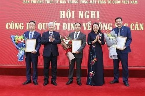 Bản tin 8H: Ủy ban Trung ương MTTQ Việt Nam điều động, bổ nhiệm 3 trưởng ban