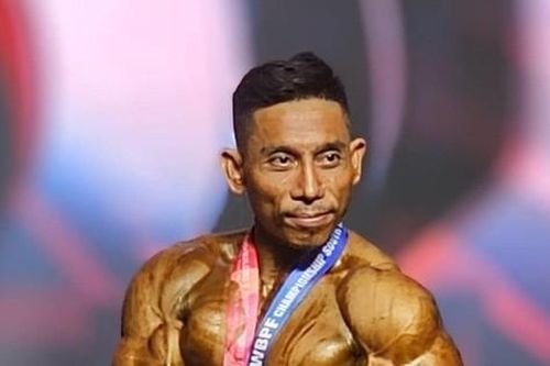 Lực sĩ Phạm Văn Mách lần thứ 6 vô địch thể hình thế giới