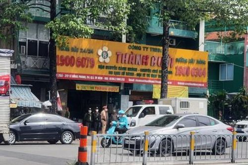 Công an khám xét Công ty Thành Bưởi sau khi phó giám đốc công ty bị bắt