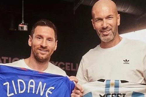 Messi và Zidane gây sốt, 'hỏi xoáy đáp xoay' nhau trong 30 phút