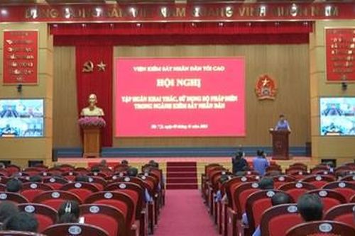 Tập huấn khai thác, sử dụng Bộ pháp điển trong ngành Kiểm sát nhân dân