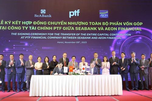 SeABank và AEON Financial ký chuyển nhượng trị giá 4.300 tỷ đồng