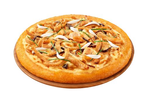 Pizza thịt rắn ra lò tại Hong Kong (Trung Quốc)