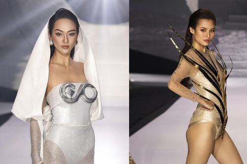 Cao Thiên Trang là First Face, Vũ Thúy Quỳnh diễn Vedette lộng lẫy: Top 2 Miss Cosmo đã lộ diện?