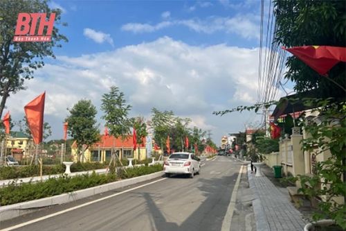 Nông thôn mới nâng cao trên quê hương Thiệu Viên