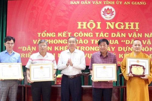 Hiệu quả phong trào 'Dân vận khéo' ở An Giang