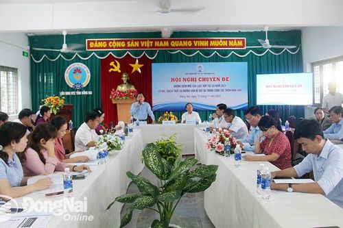 Hơn 50 HTX tham dự hội nghị chuyên đề về những điểm mới của Luật HTX năm 2023