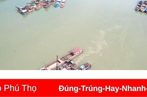 Một công ty bị phạt 170 triệu đồng vì khai thác cát ngoài ranh giới được phép
