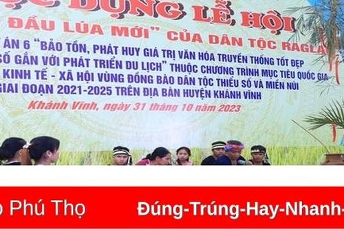 Gìn giữ phong tục Lễ hội ăn mừng lúa mới của đồng bào Raglai, T'rin